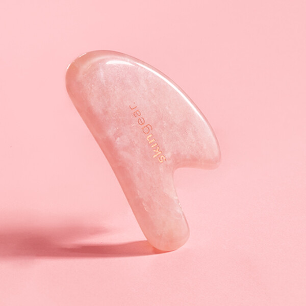Gua She Rose Quartz in Pink